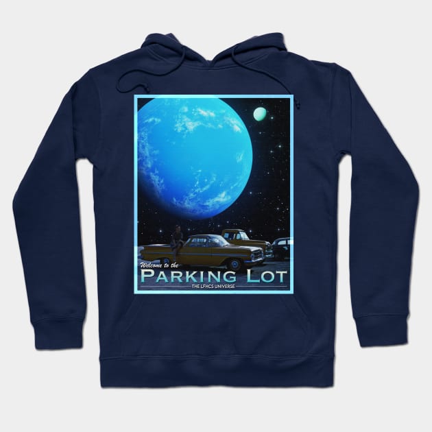 POSTCARD: PARKING LOT. Hoodie by LFHCS